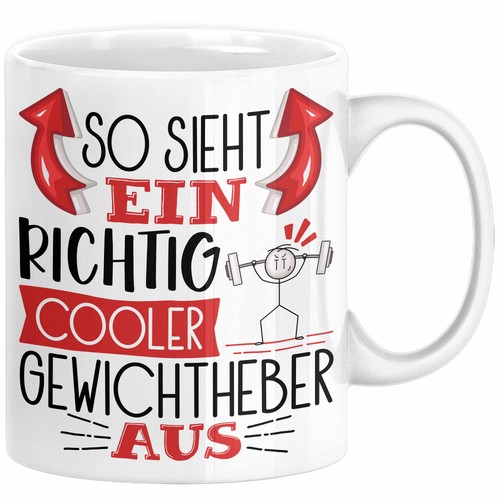Tazza sollevatore pesi - pesi, regalo