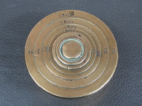 Antique set brass troy - brass,